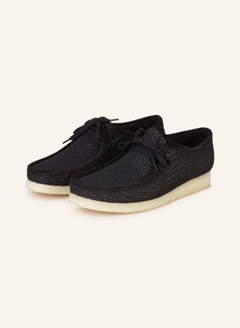 Clarks Originals Desert-Boots Wallabee schwarz von Clarks Originals