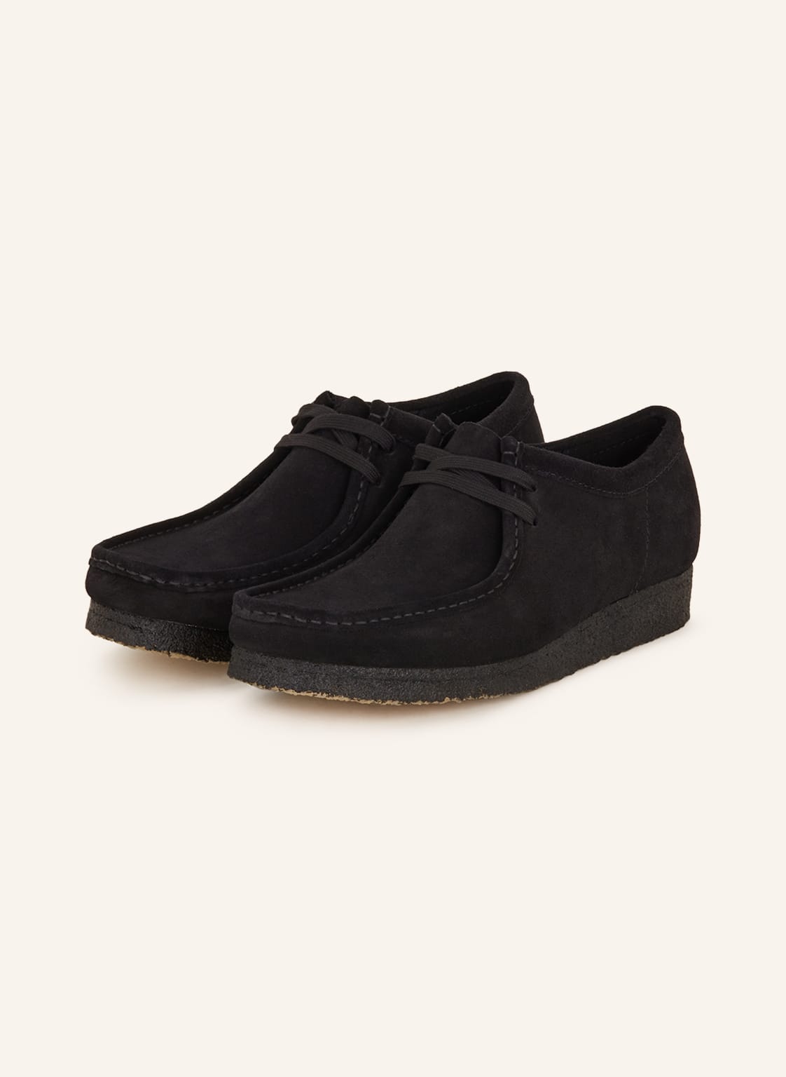 Clarks Originals Desert-Boots Wallabee schwarz von Clarks Originals