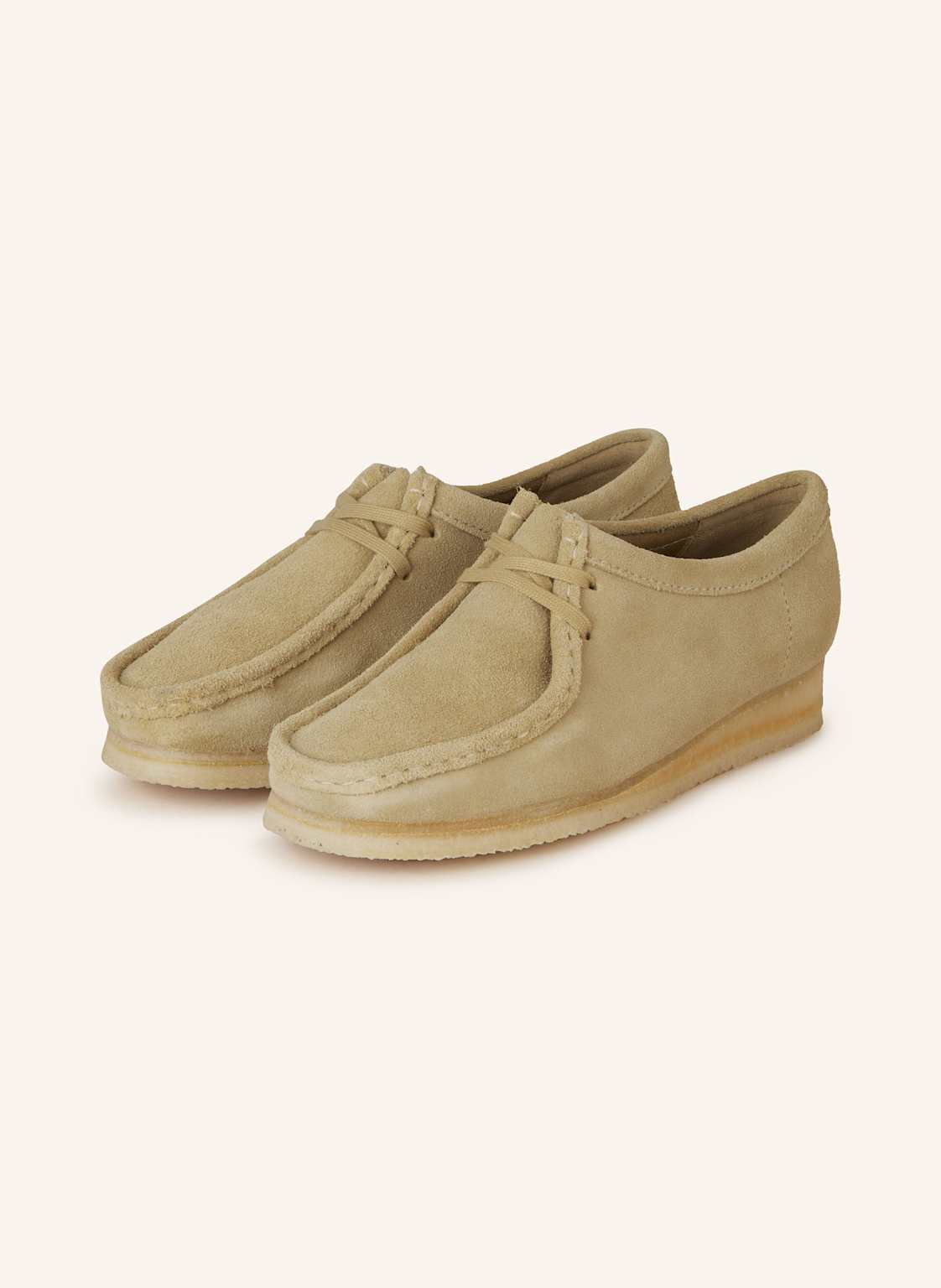 Clarks Originals Desert-Boots Wallabee. beige von Clarks Originals