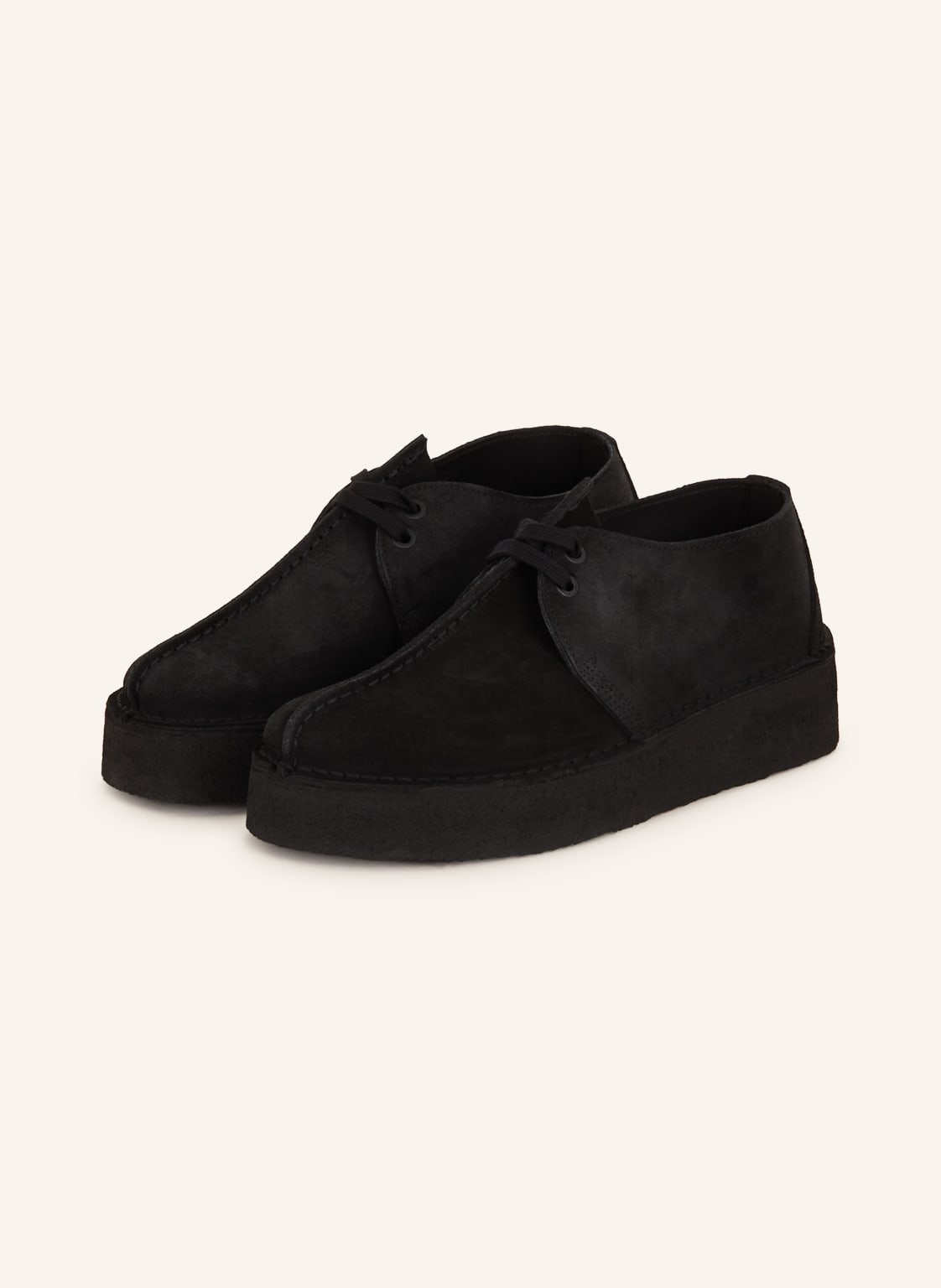 Clarks Originals Desert-Boots schwarz von Clarks Originals