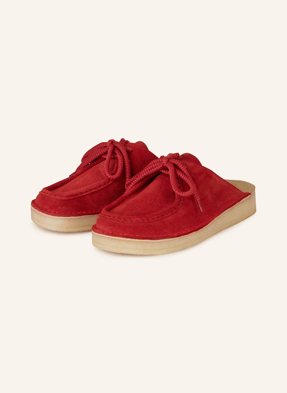 Clarks Originals Mules Dsrtnnomad rot von Clarks Originals