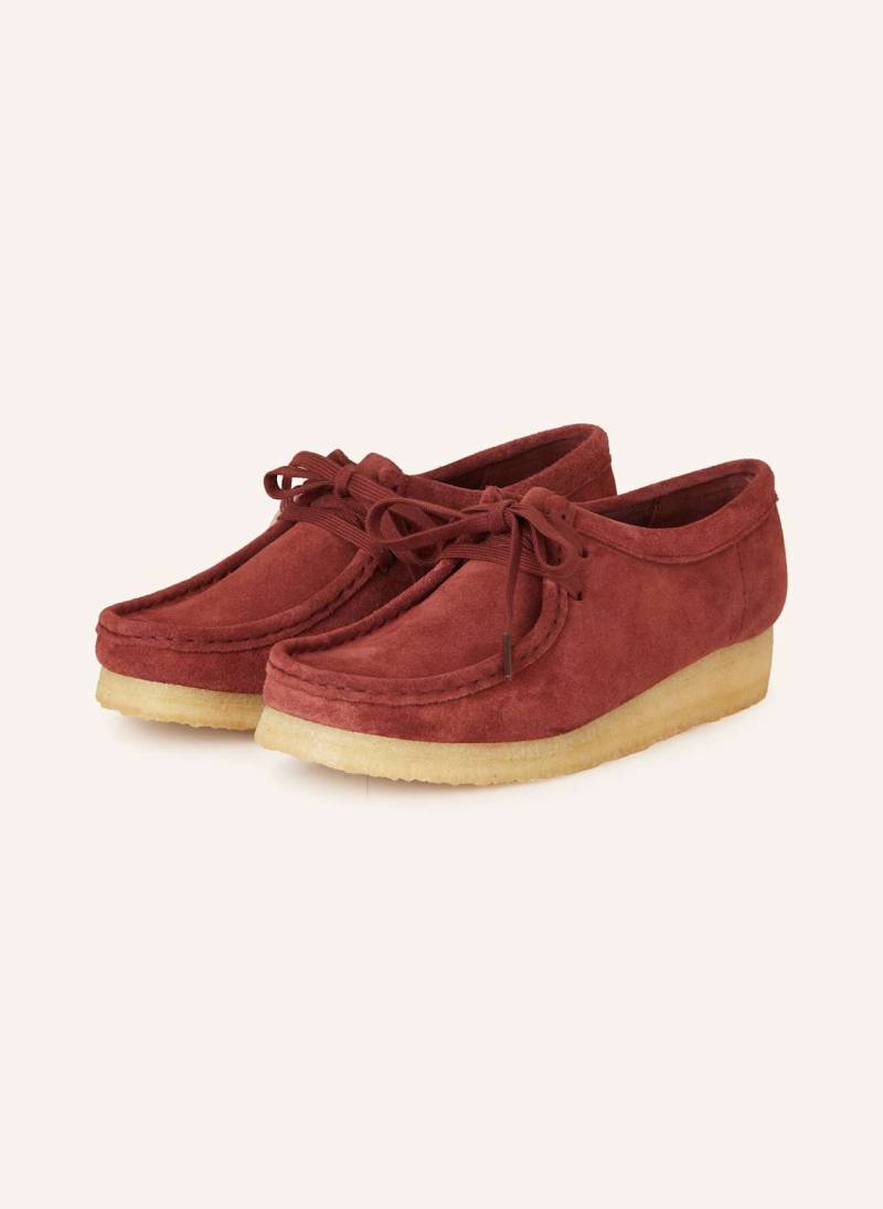 Clarks Originals Mokassins Wallabee rot von Clarks Originals