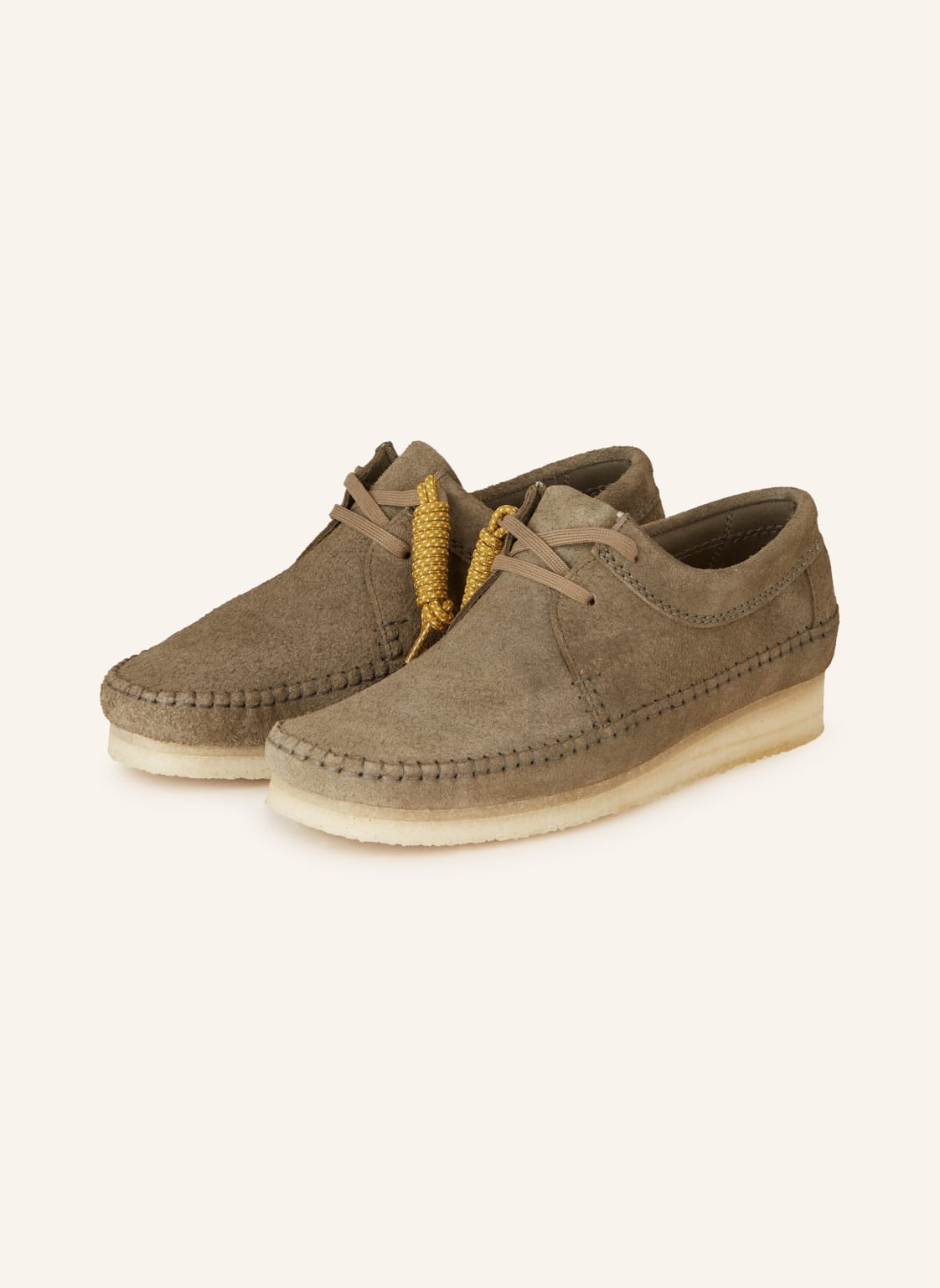 Clarks Originals Schnürer Weaver beige von Clarks Originals