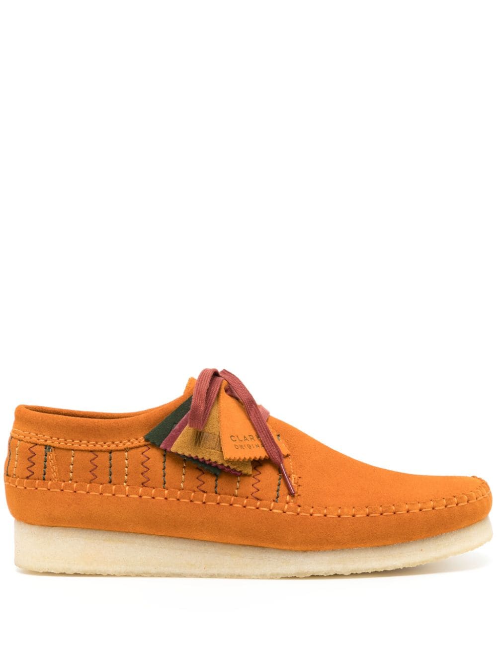 Clarks Originals Weaver suede lace-up shoes - Orange von Clarks Originals