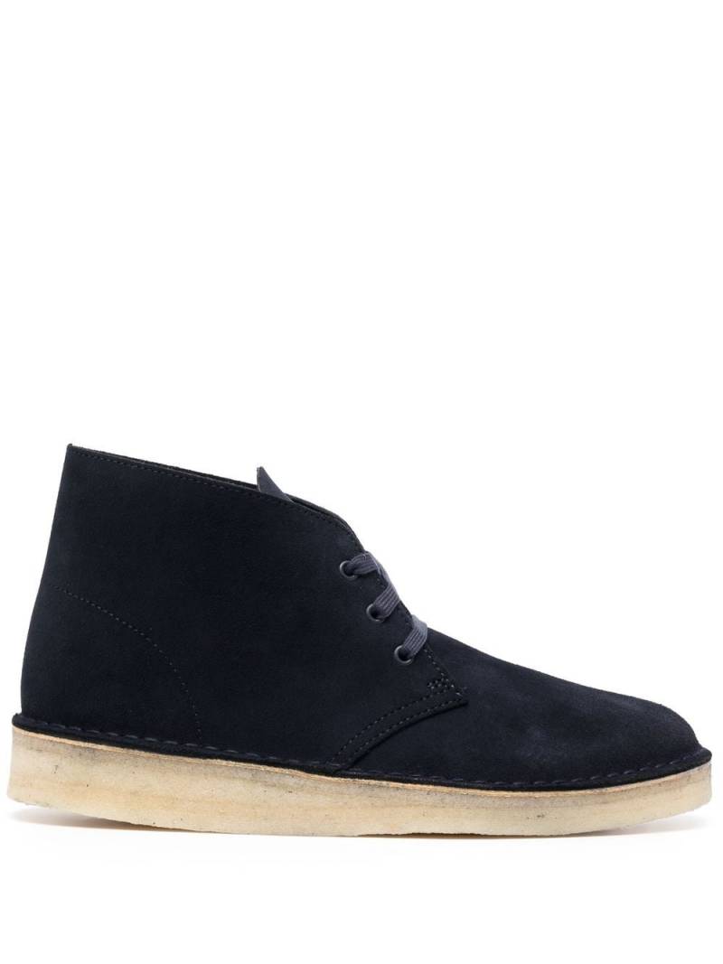 Clarks Originals suede lace-up boots - Blue von Clarks Originals