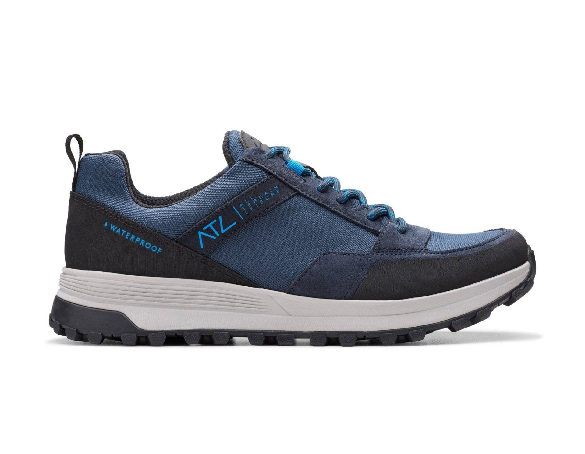 Atl Trek Lo - Synthetik Sneaker Herren Blau 40 von Clarks