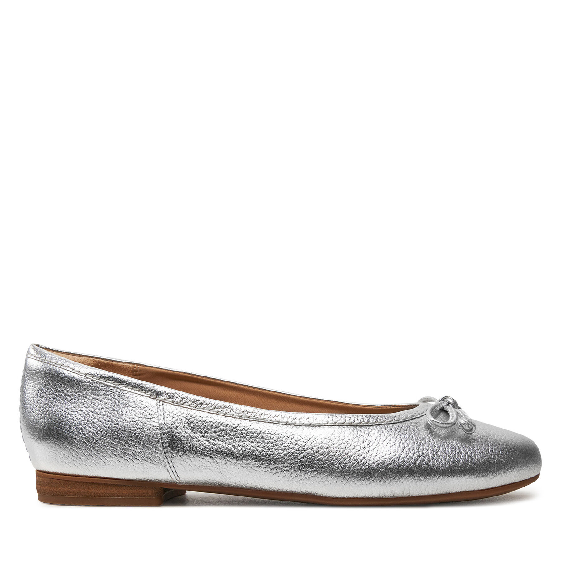 Ballerinas Clarks Fawna Lily 26176380 Silberfarben von Clarks