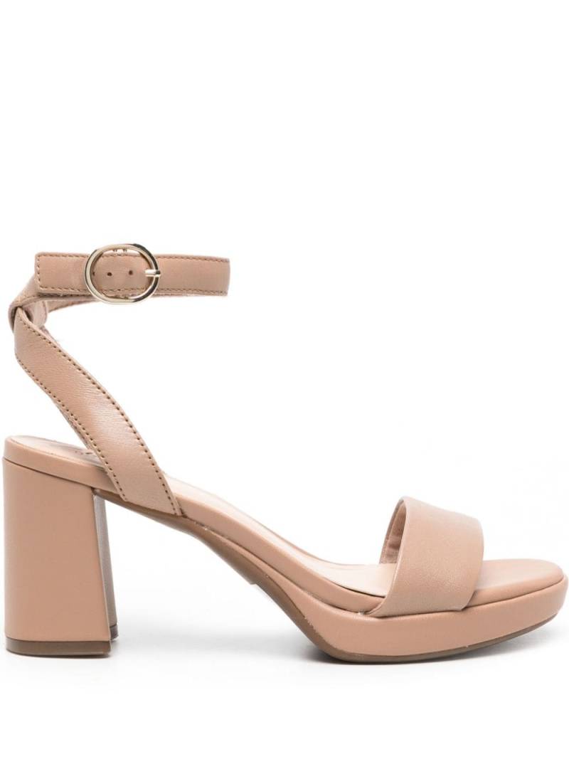 Clarks AmbyrLyn Bay leather sandals - Neutrals von Clarks