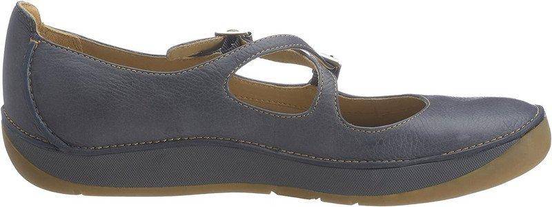 Horse Whisper - Leder Ballerina Damen Blau 36 von Clarks