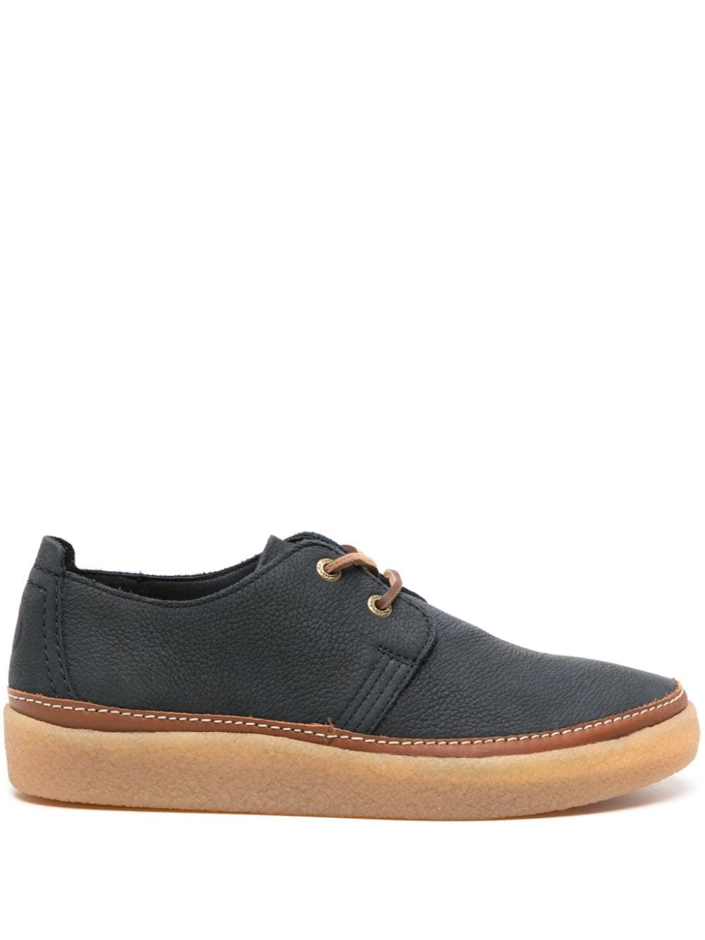 Clarks Clarkwood nubuck sneakers - Blue von Clarks