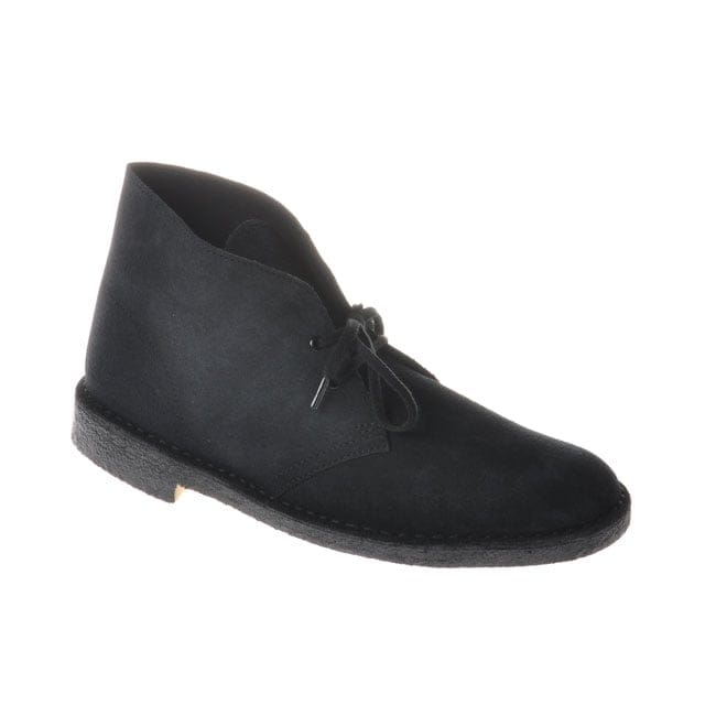 Clarks Desert Boot En Cuir Velours A Lacets-45.5 46 von Clarks