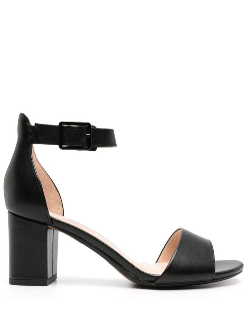 Clarks Deva Mae 65mm leather sandals - Black von Clarks