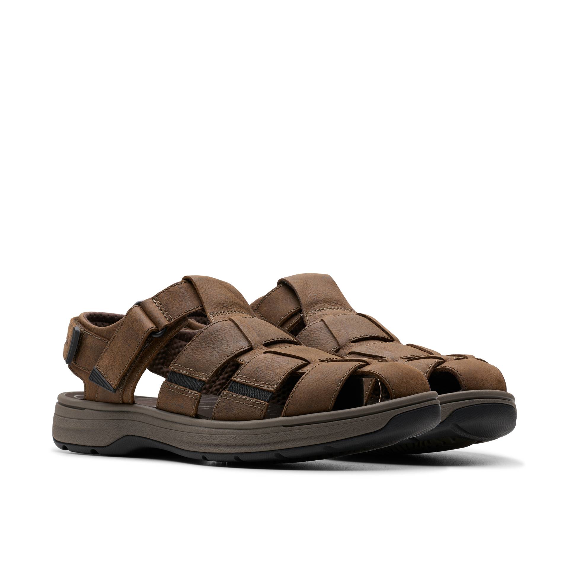 Clarks Sandale »Saltway Cove«, Sommerschuh, Klettschuh, Freizeitsandale, mit Klettverschluss von Clarks