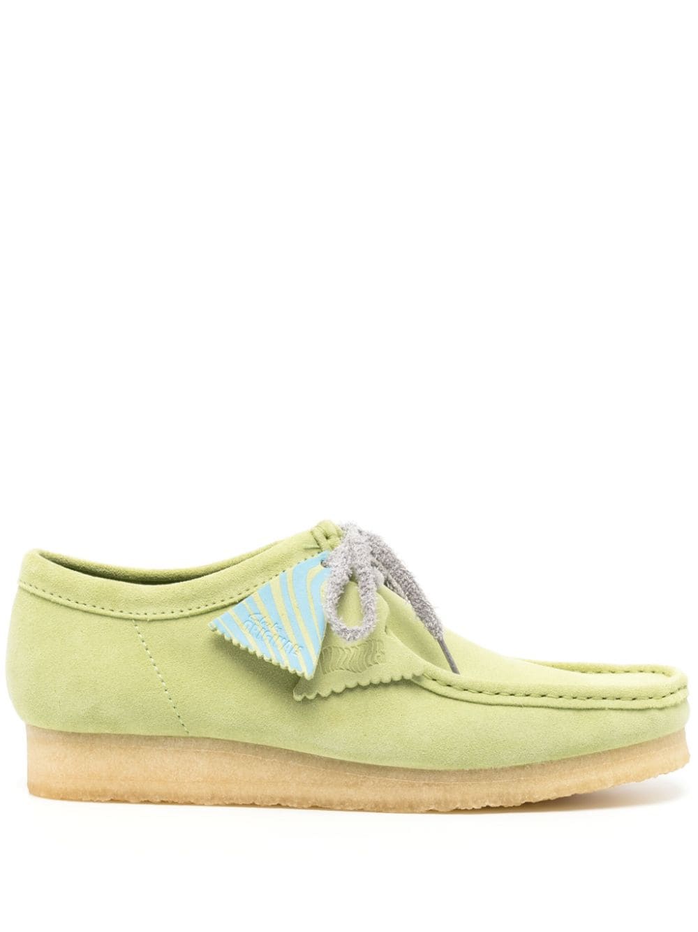 Clarks WALLABEE BOOT SUEDE - Green von Clarks