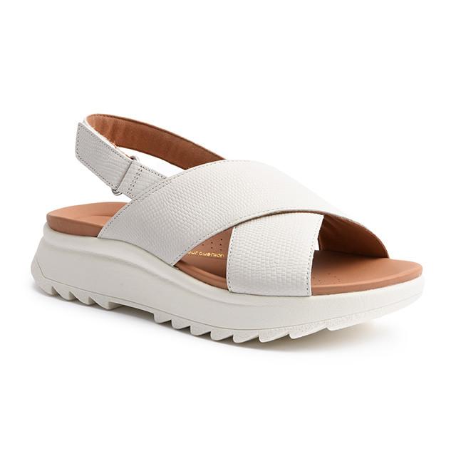 Clarks - Dash lite Wish, für Damen, Offwhite, Größe 41 von Clarks