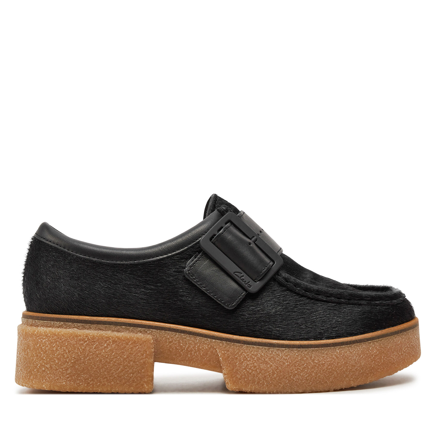 Halbschuhe Clarks Linoso Monk 26178678 Schwarz von Clarks