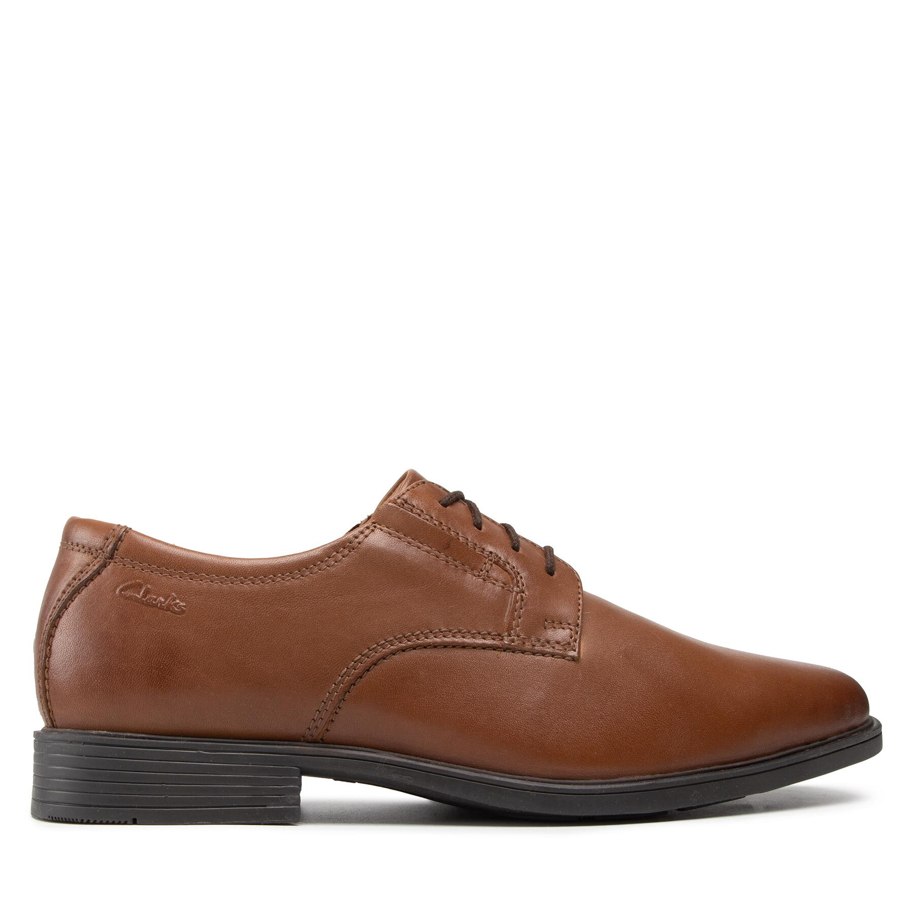 Halbschuhe Clarks Tilden Plain 261300977 Braun Halbschuhe Clarks Tilden Plain 261300977 Braun von Clarks