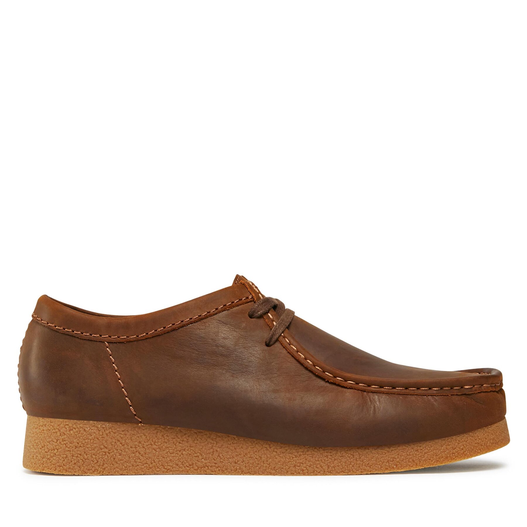 Halbschuhe Clarks Wallabee Evo 261728197 Braun von Clarks