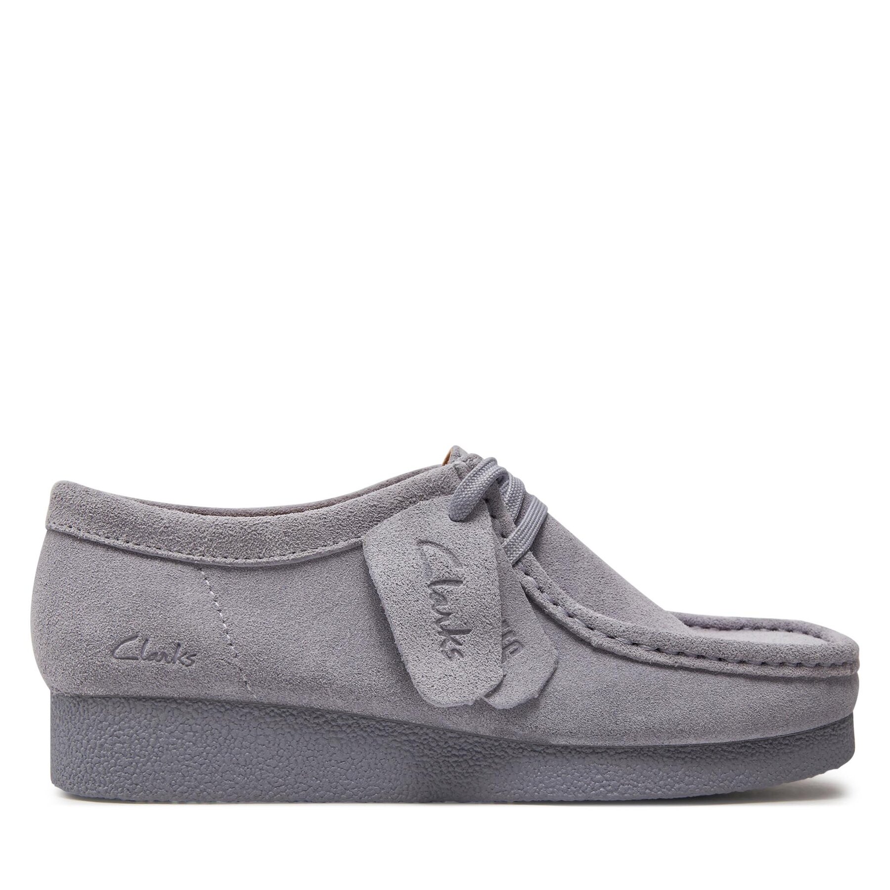 Halbschuhe Clarks Wallabee Evo Sh 26177812 Violett von Clarks