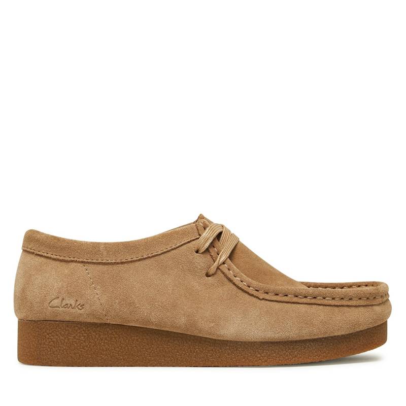 Halbschuhe Clarks WallabeeEvoSh 261747474 Beige von Clarks