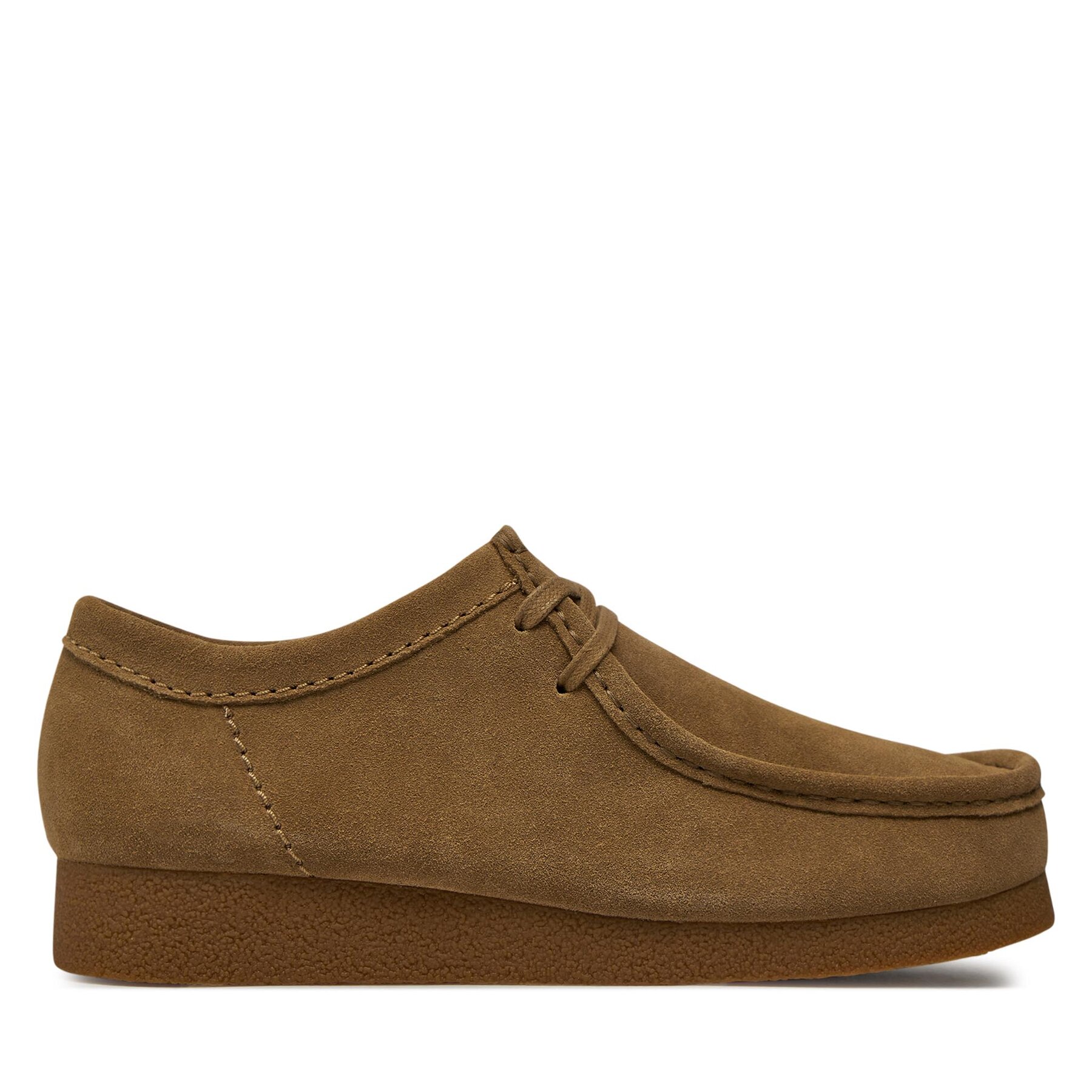 Halbschuhe Clarks Wallabeeevo 26172821 Braun von Clarks