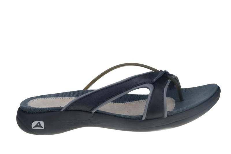 Inspire Slide - Leder Flip Flop Damen Marine 37.5 von Clarks