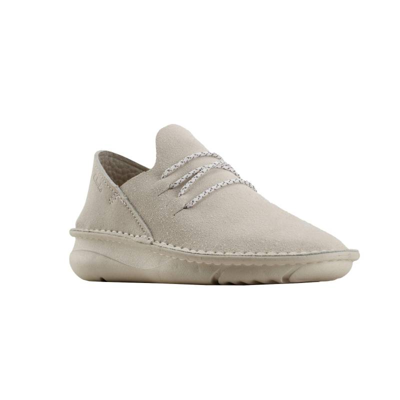 Freizeitschuhe Origin, Leder Damen Weiss 39.5 von Clarks