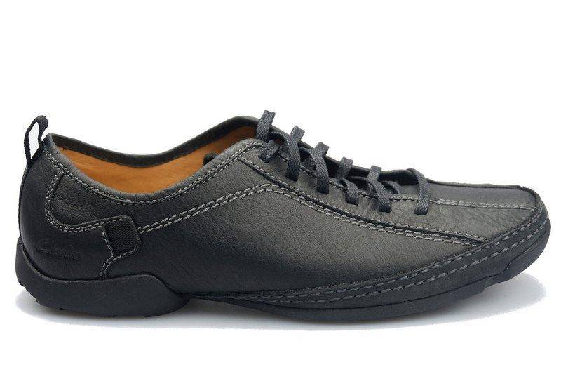 Relax Sun - Leder Sneaker Herren Schwarz 44 von Clarks