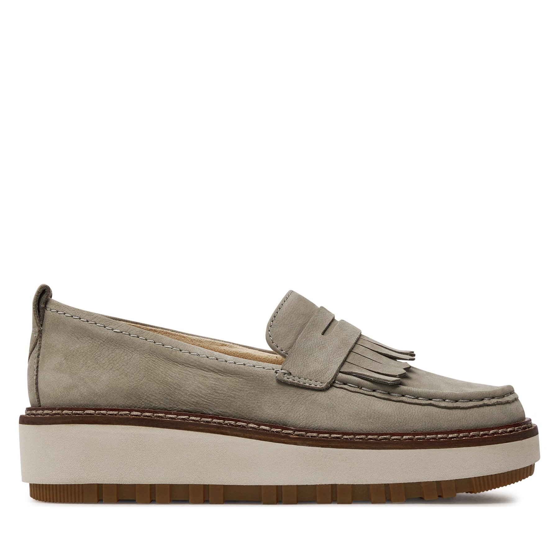 Mokassins Clarks Oriannaw Loafer 26176640 Grau von Clarks