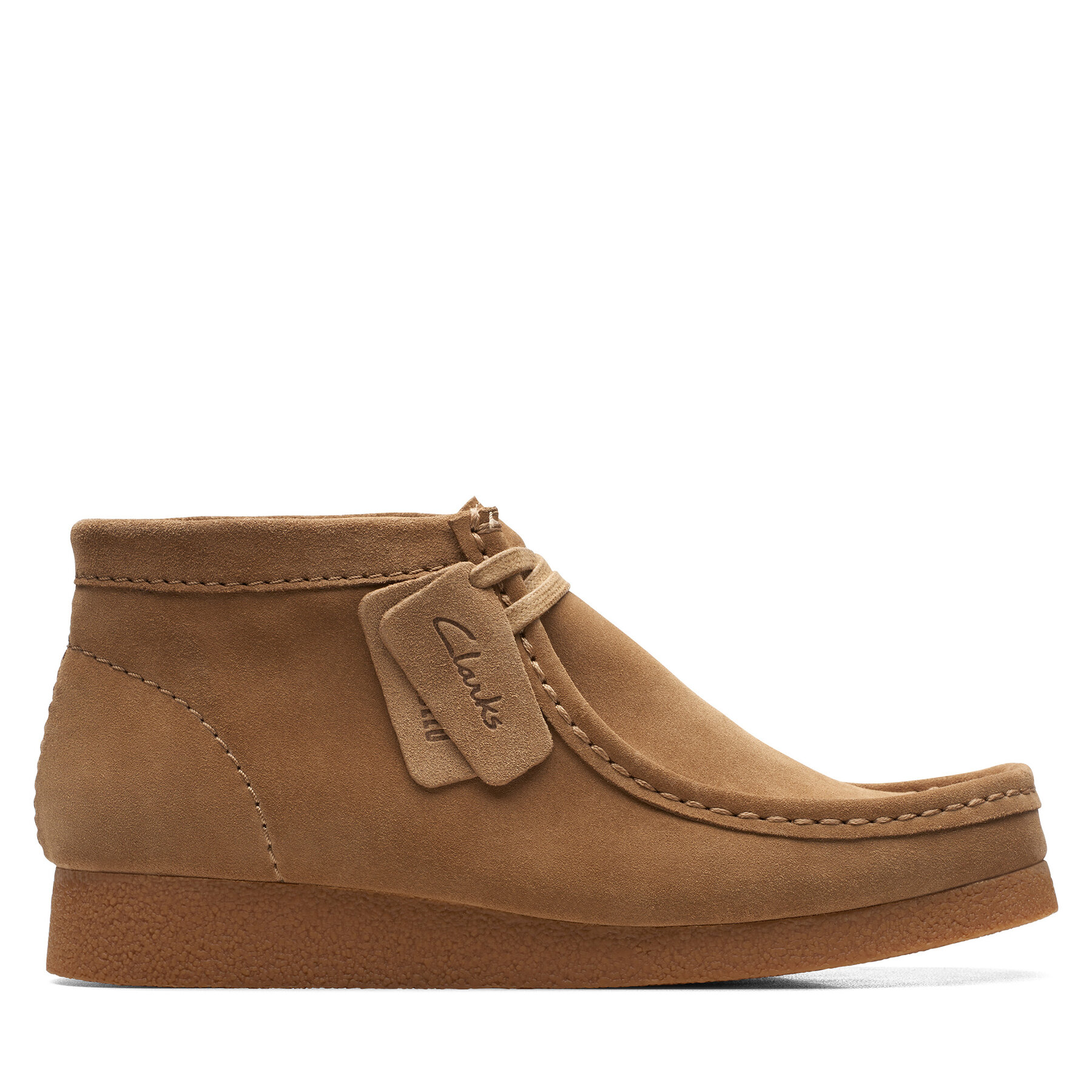 Schnürschuhe Clarks Wallabee Evo Boot 26172824 Braun von Clarks