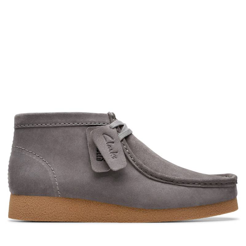 Schnürschuhe Clarks Wallabee Evo Bt 26174938 Grau von Clarks