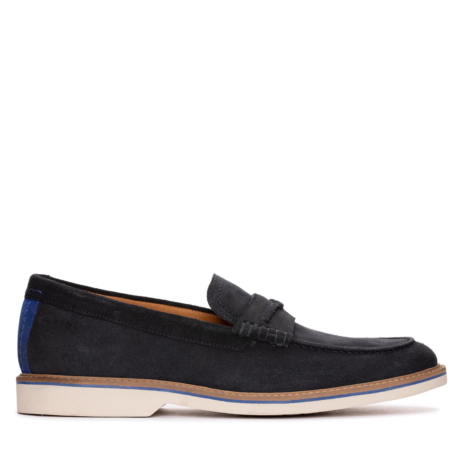 Slipper Clarks Atticus LTSlip 26172441 Dunkelblau von Clarks