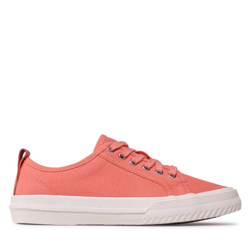 Sneakers aus Stoff Clarks Roxby Lace 261649844 Orange von Clarks