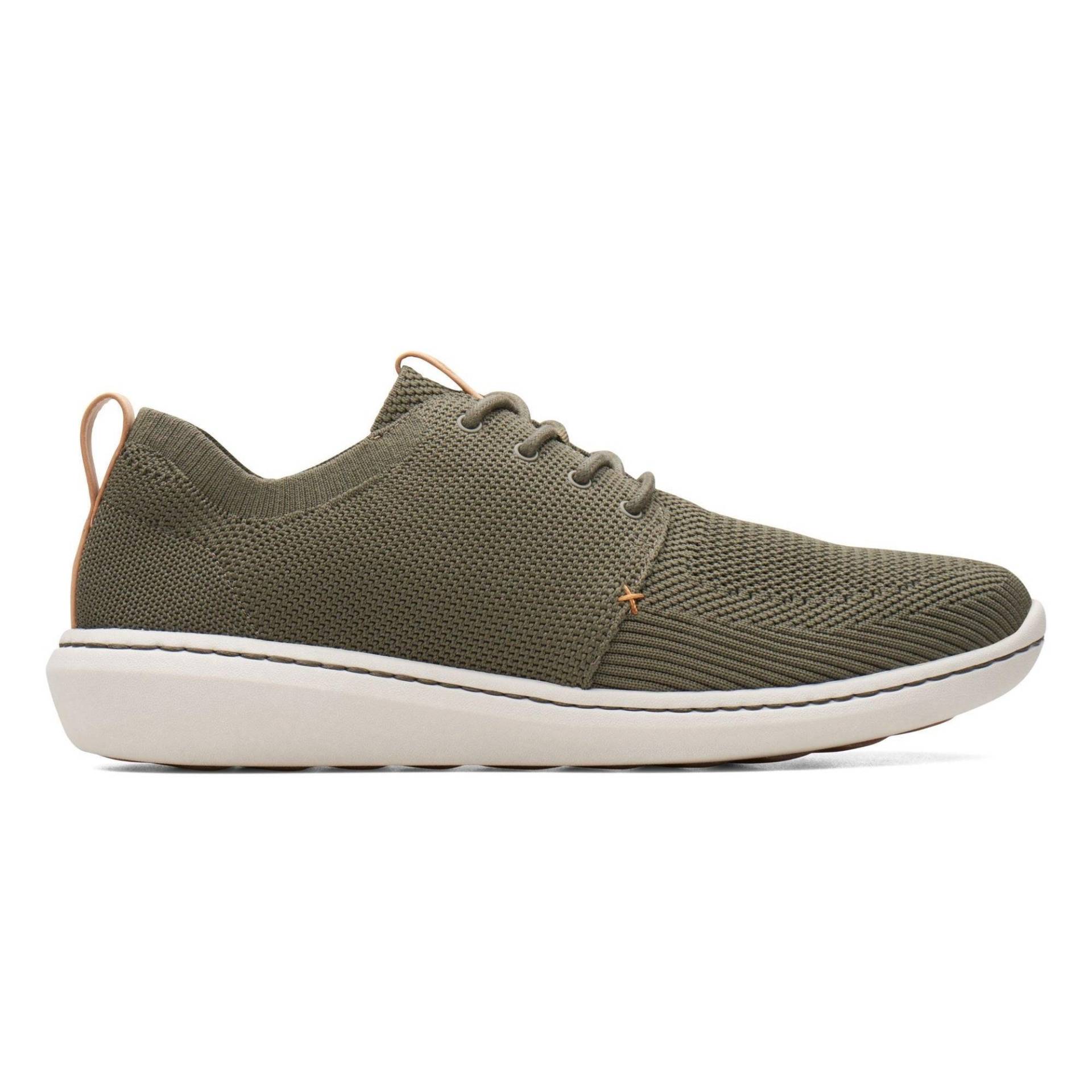 Step Urban Mix - Synthetik Sneaker Herren Grün 39.5 von Clarks