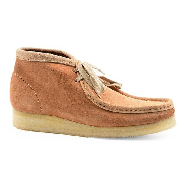 Clarks - Wallabee Boot-4, für Damen, Cognac, Größe 37 von Clarks