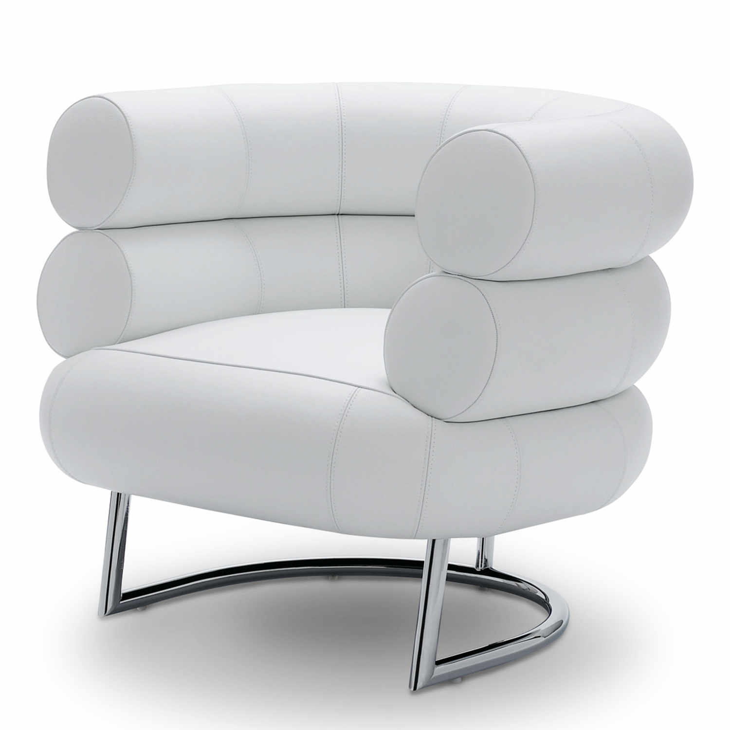 Bibendum Armchair Sessel, Bezug leder classic weiss Bibendum Armchair Sessel, Bezug leder classic weiss von ClassiCon