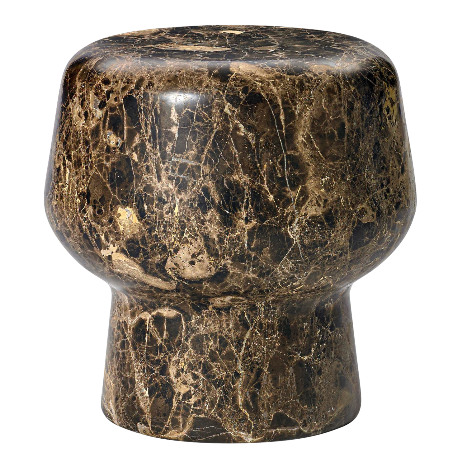 Corker No. 1 Marble Beistelltisch, Ausführung marmor, nero marquina, Oberfläche matt Corker No. 1 Marble Beistelltisch, Ausführung marmor, nero marquina, Oberfläche matt von ClassiCon