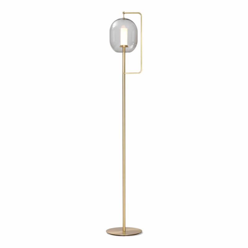 Lantern Light Floor Lamp Stehleuchte, Ausführung messing natur, Grösse tall von ClassiCon