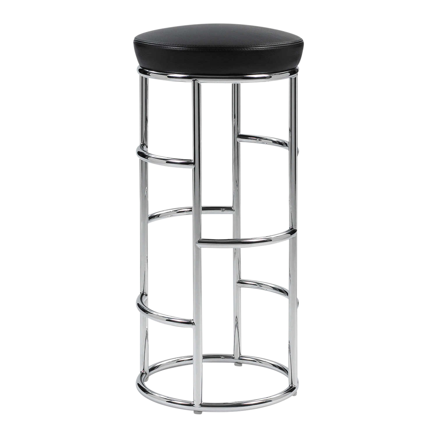 Satish Bar Stool Barhocker , Bezug leder classic weiss von ClassiCon