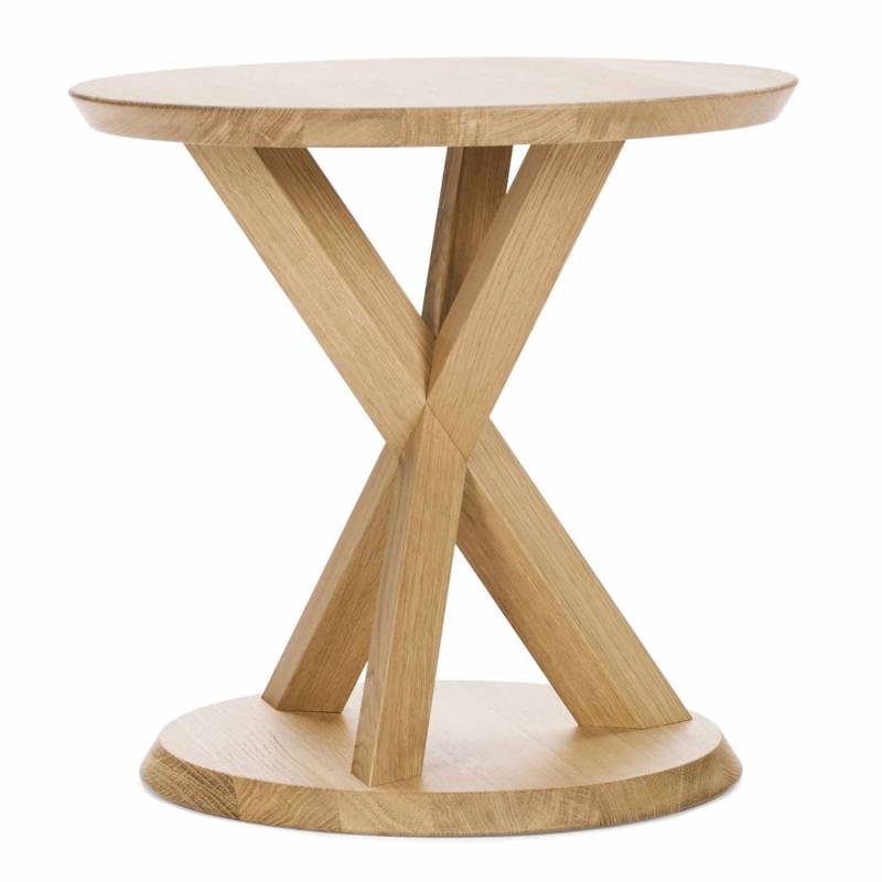 Volkshaus Side Table Beistelltisch, Holzart eiche, natur klar lackiert von ClassiCon