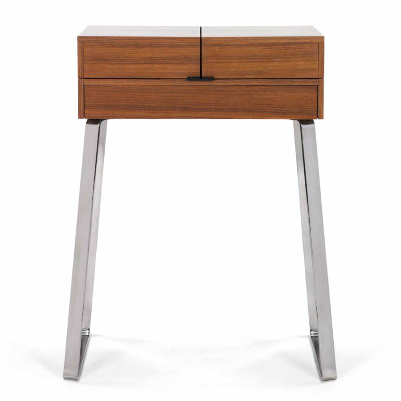 Zelos Home Desk Schreibtisch, Ausführung nussbaum, klar lackiert von ClassiCon