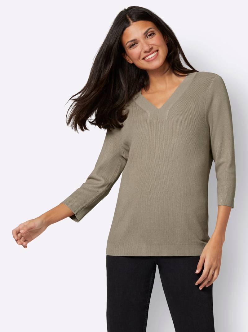 Classic Basics 3/4 Arm-Pullover »V-Pullover« von Classic Basics