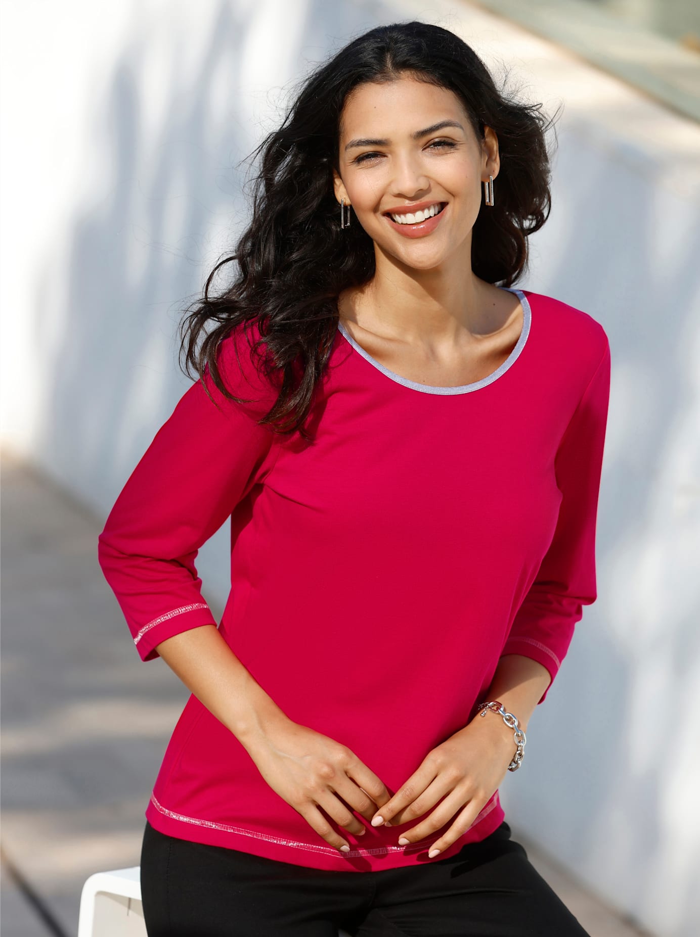 Classic Basics 3/4-Arm-Shirt »3/4-Arm-Shirt« Classic Basics 3/4-Arm-Shirt »3/4-Arm-Shirt« von Classic Basics
