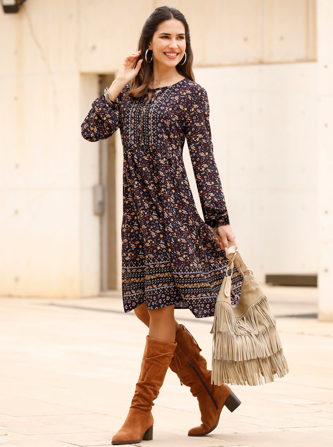 Classic Basics Druckkleid »Druck-Kleid« Classic Basics Druckkleid »Druck-Kleid« von Classic Basics