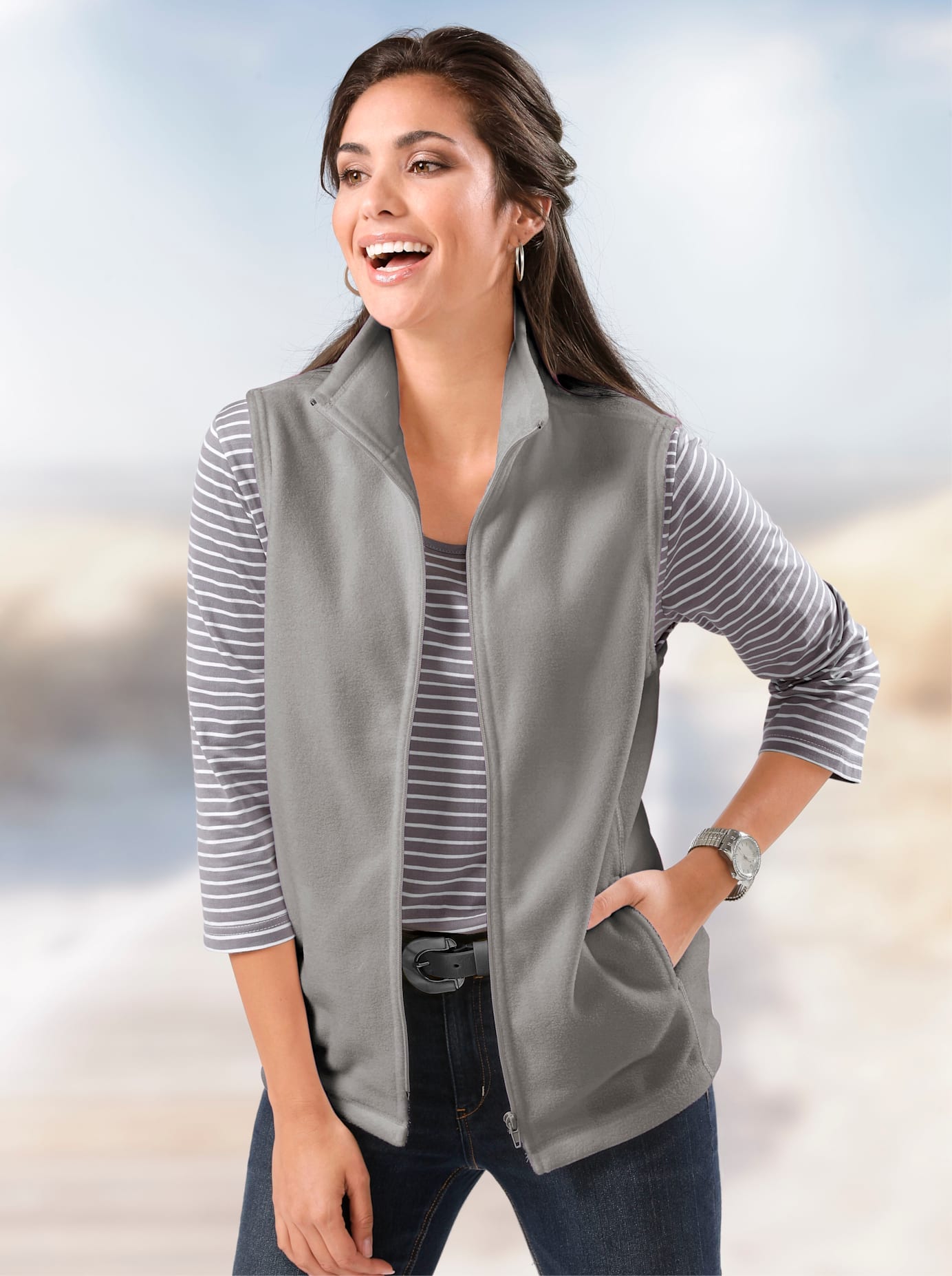 Classic Basics Fleeceweste Classic Basics Fleeceweste von Classic Basics