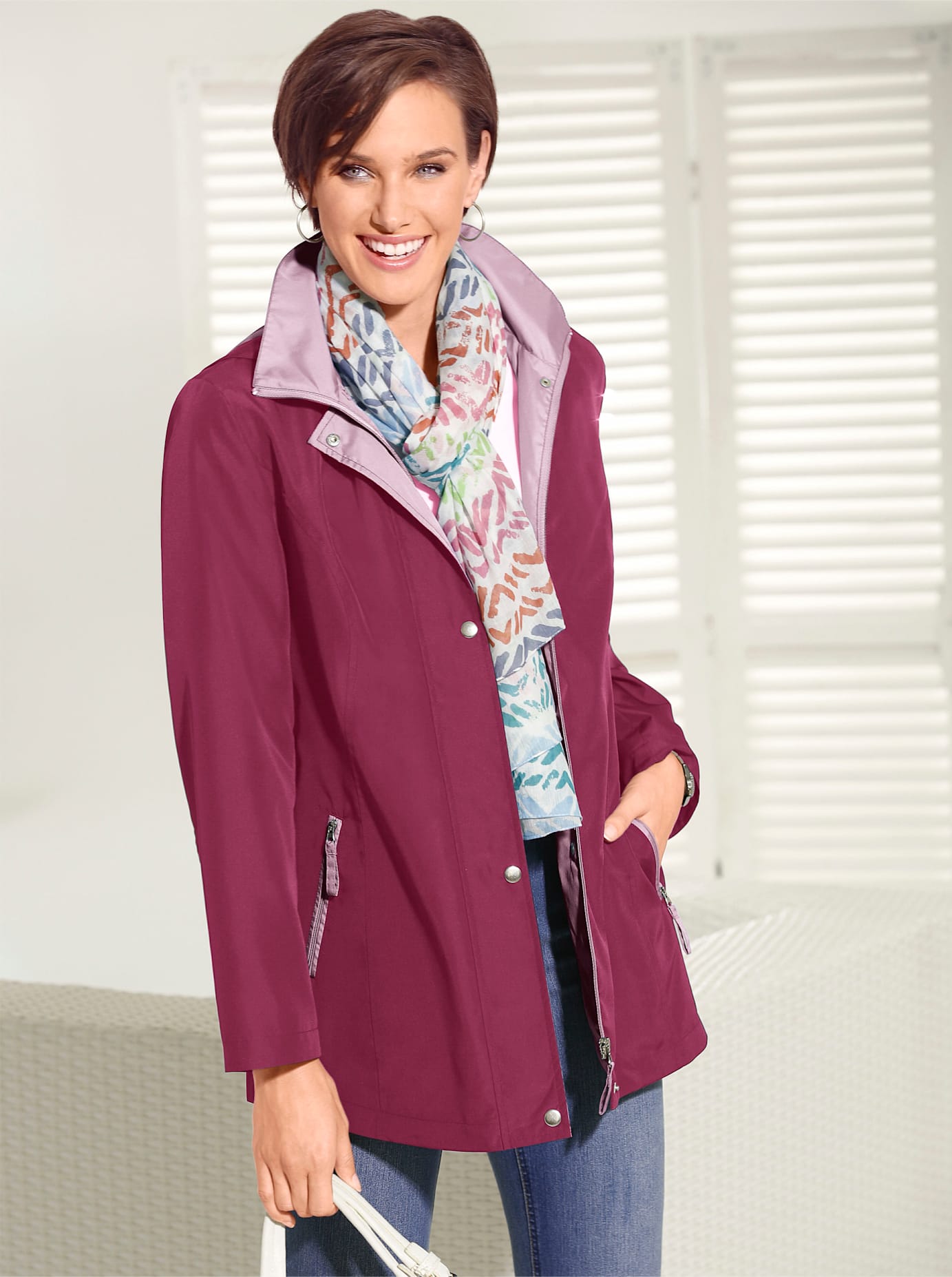 Classic Basics Funktionsjacke, mit Kapuze Classic Basics Funktionsjacke, mit Kapuze von Classic Basics