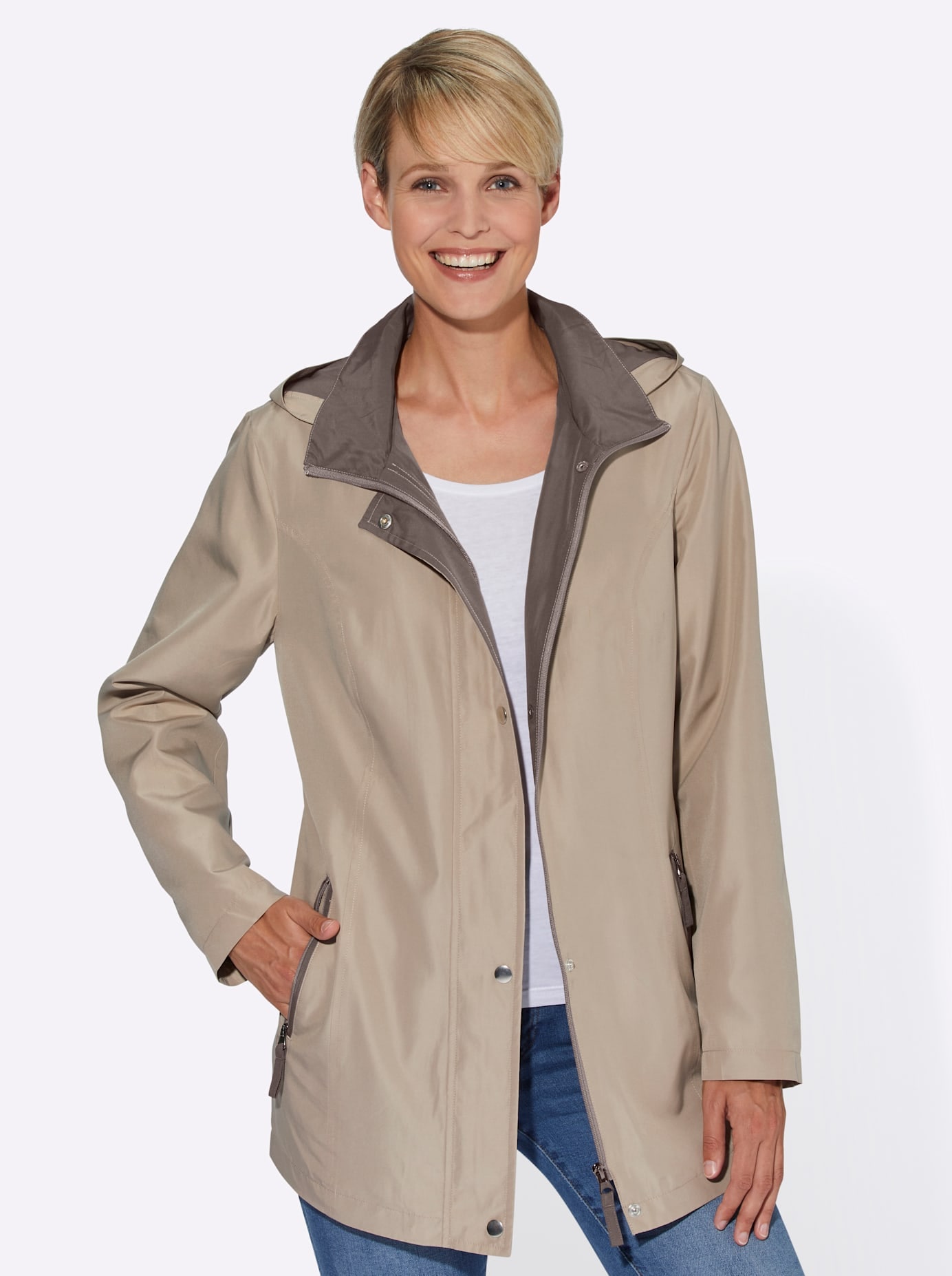 Classic Basics Funktionsjacke, mit Kapuze von Classic Basics