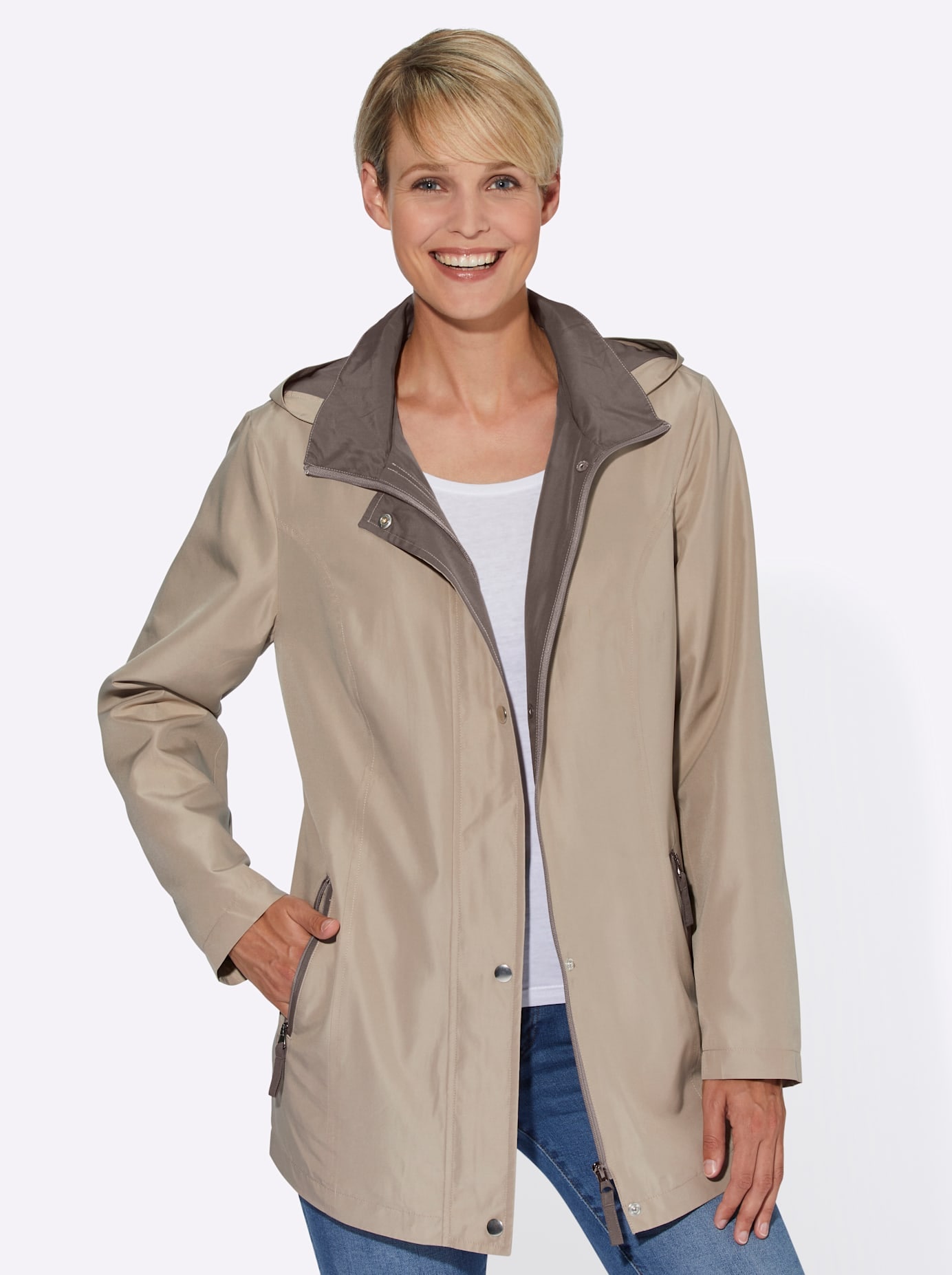 Classic Basics Funktionsjacke, mit Kapuze Classic Basics Funktionsjacke, mit Kapuze von Classic Basics