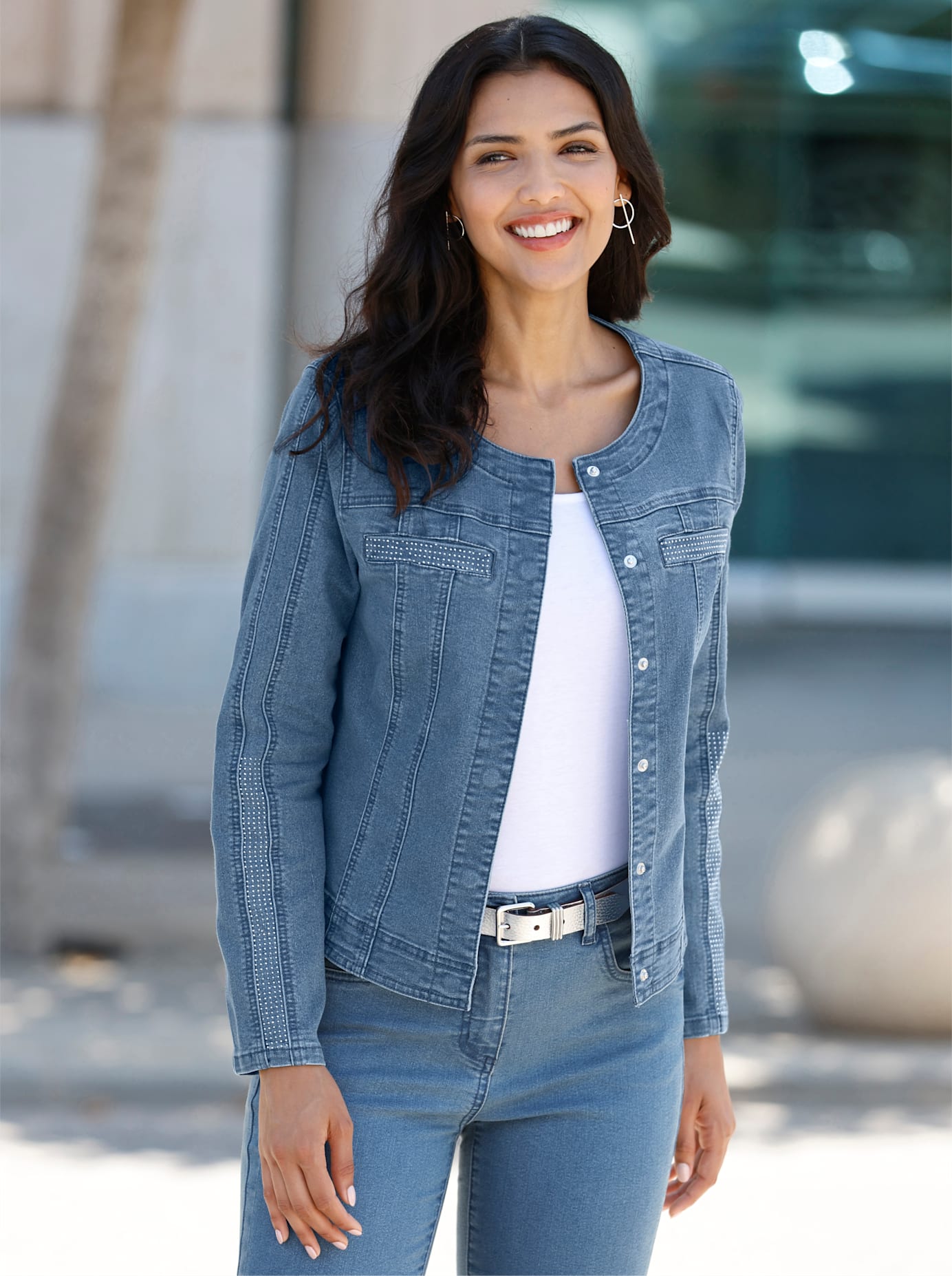 Classic Basics Jeansblazer »Jeans-Blazer« Classic Basics Jeansblazer »Jeans-Blazer« von Classic Basics