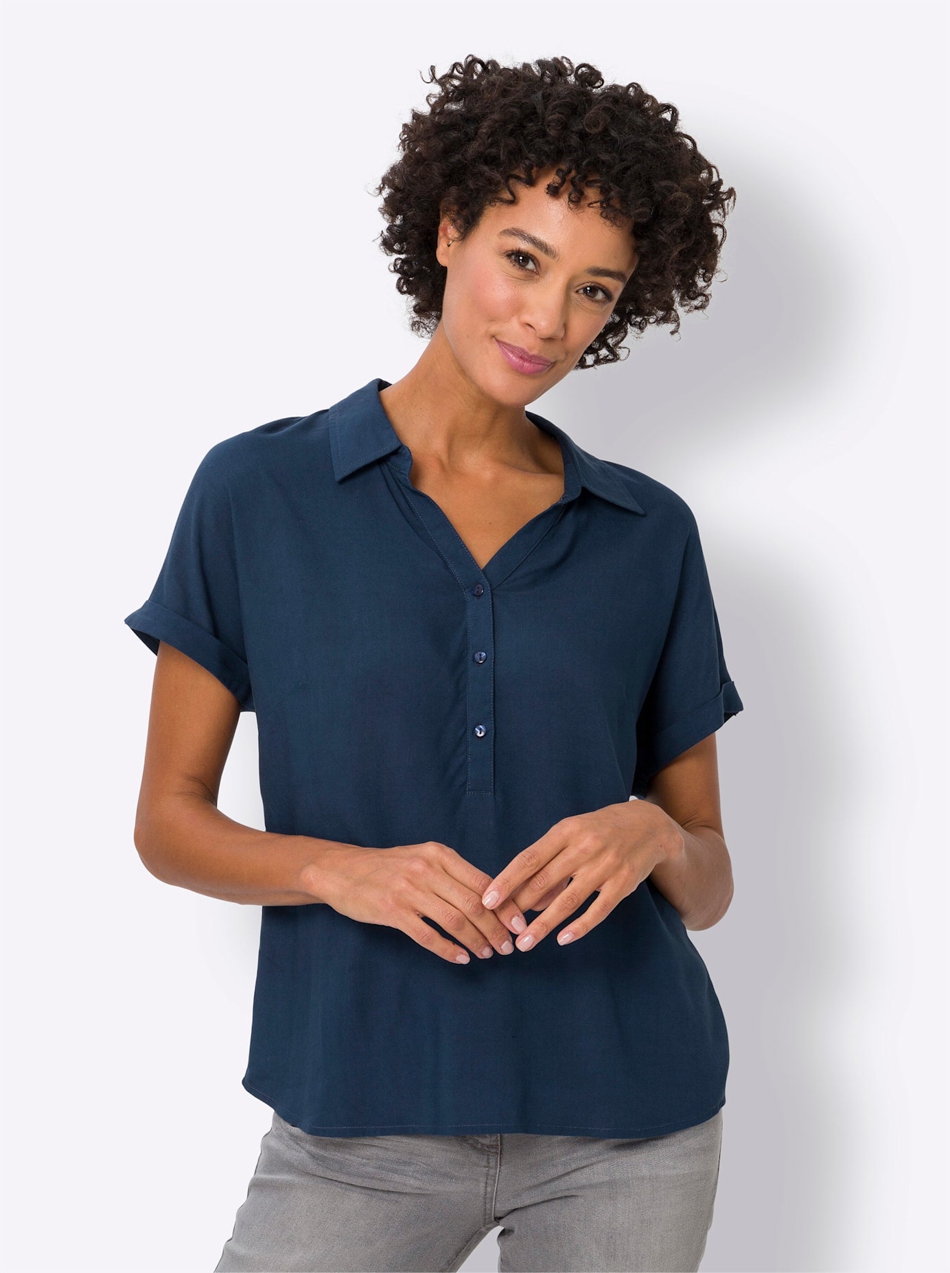 Classic Basics Kurzarmbluse Classic Basics Kurzarmbluse von Classic Basics
